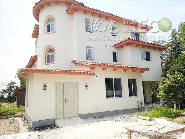 吳江太陽湖大花園別墅地源熱泵空調地暖生活熱水三合一施工實例